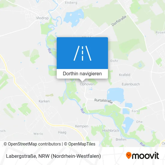Labergstraße Karte