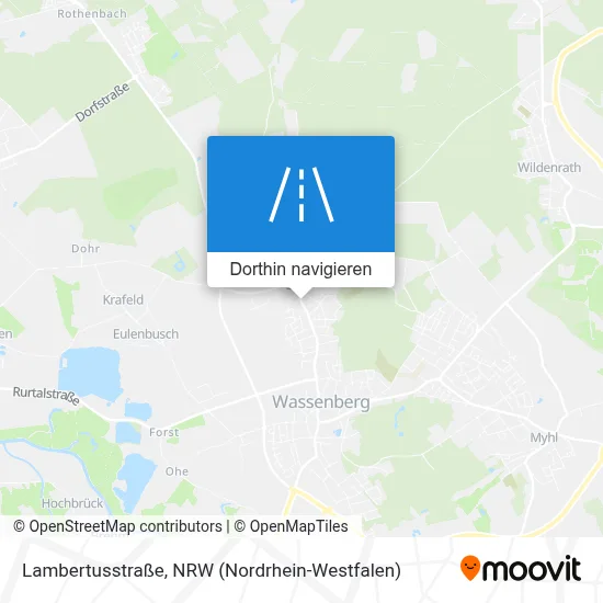 Lambertusstraße Karte