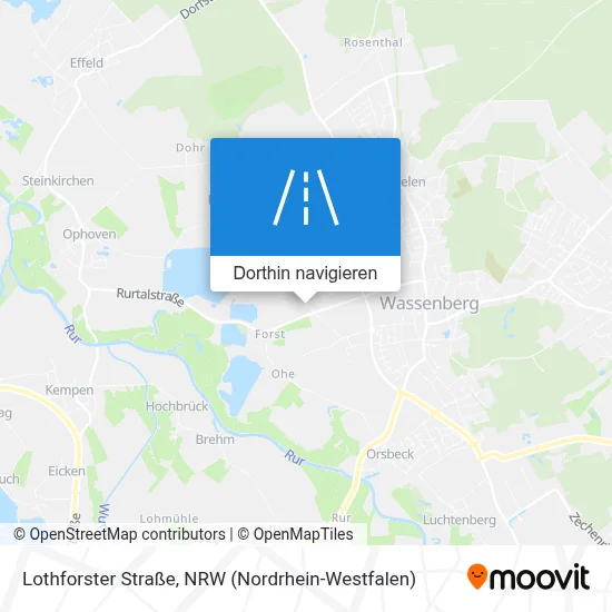 Lothforster Straße Karte