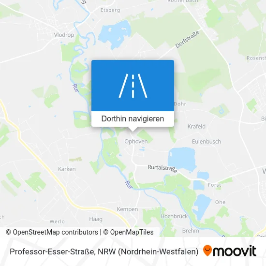 Professor-Esser-Straße Karte