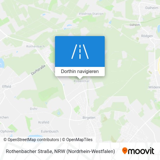 Rothenbacher Straße Karte