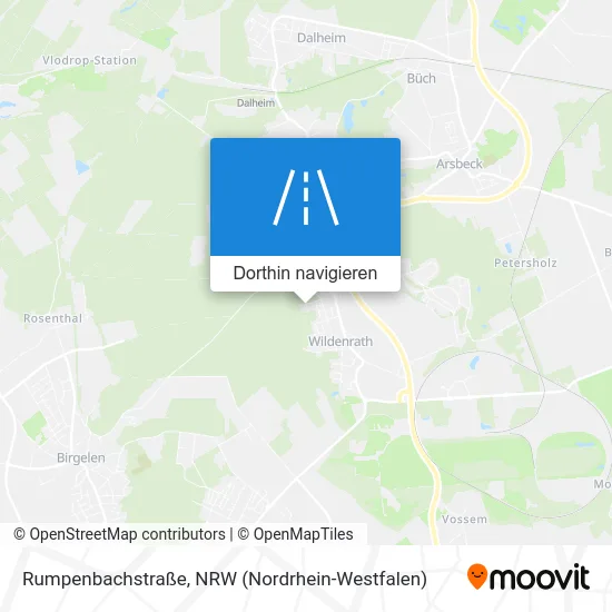 Rumpenbachstraße Karte