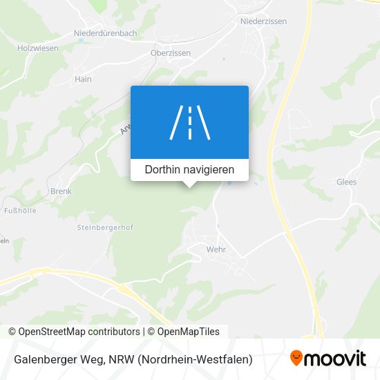 Galenberger Weg Karte