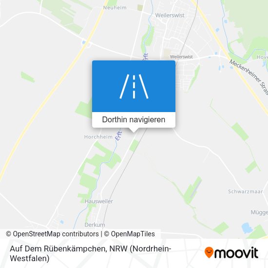 Auf Dem Rübenkämpchen Karte