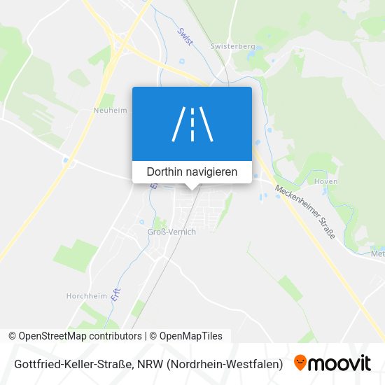 Gottfried-Keller-Straße Karte