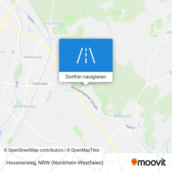 Hovenerweg Karte