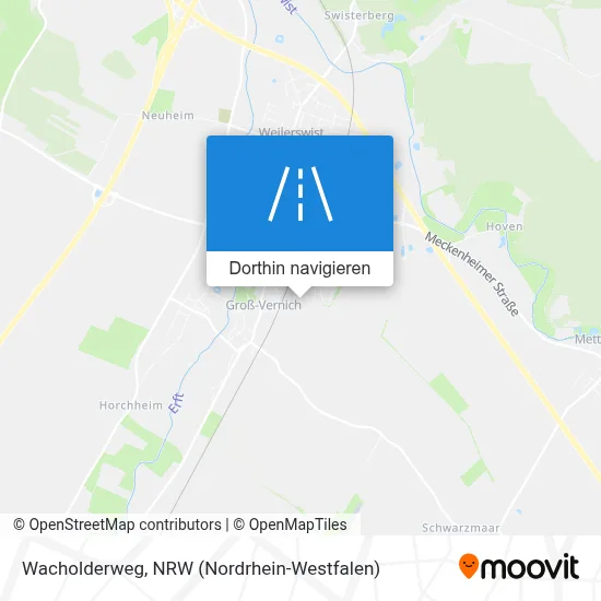 Wacholderweg Karte
