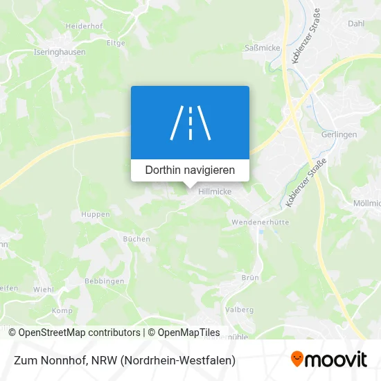 Zum Nonnhof Karte