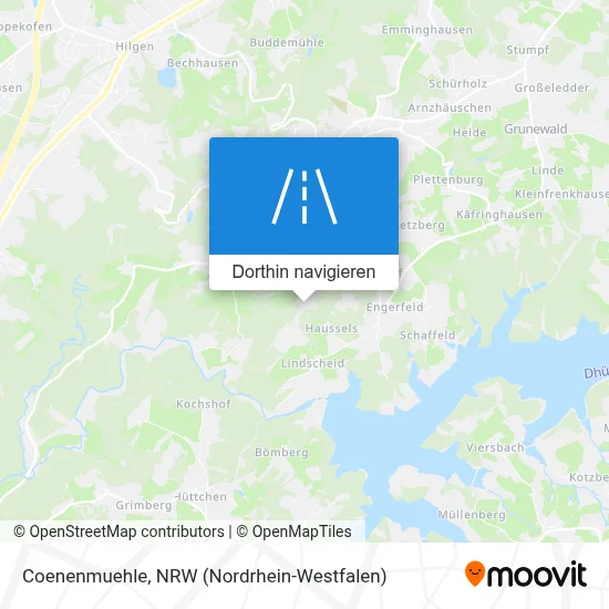 Coenenmuehle Karte