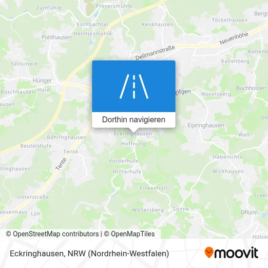 Eckringhausen Karte