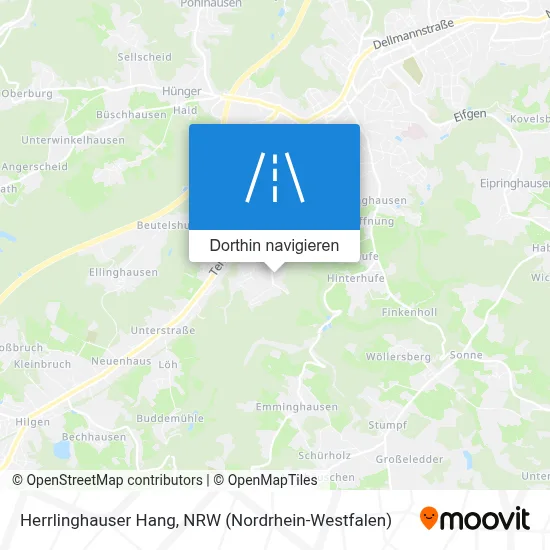 Herrlinghauser Hang Karte