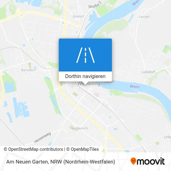 Am Neuen Garten Karte