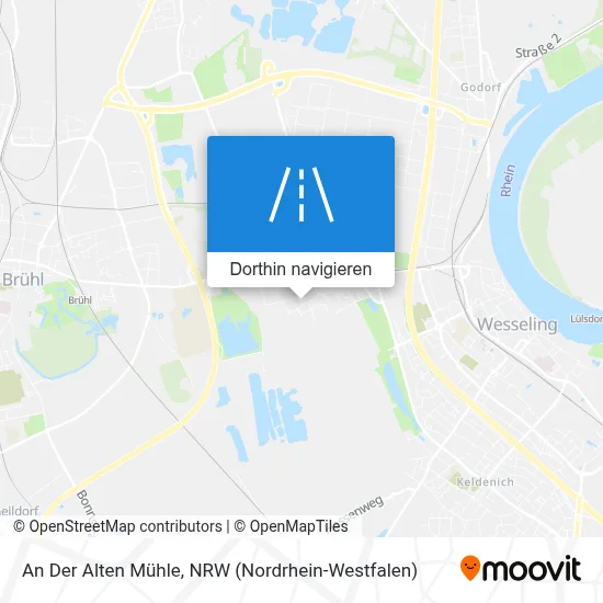 An Der Alten Mühle Karte