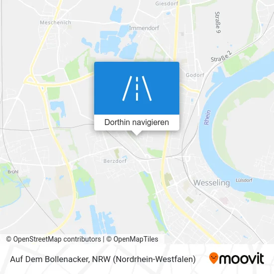 Auf Dem Bollenacker Karte