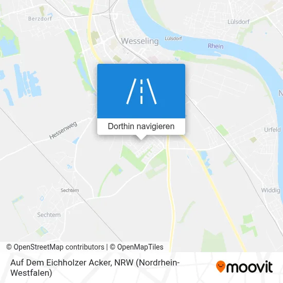 Auf Dem Eichholzer Acker Karte