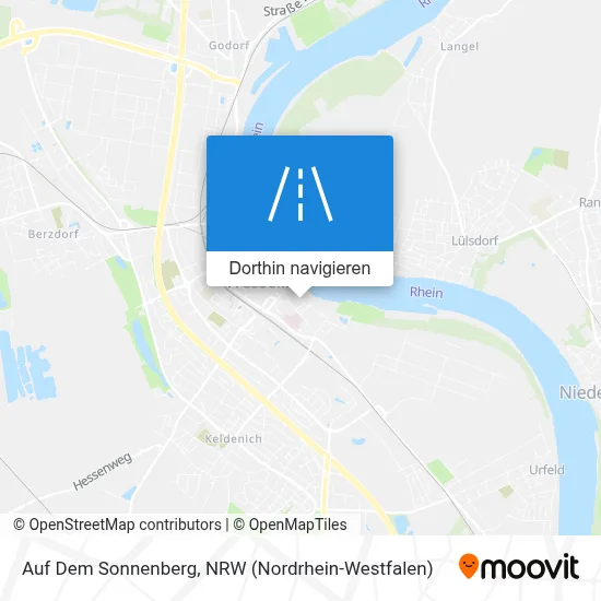 Auf Dem Sonnenberg Karte