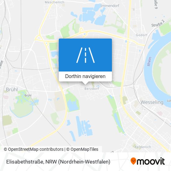 Elisabethstraße Karte