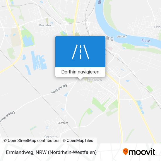 Ermlandweg Karte