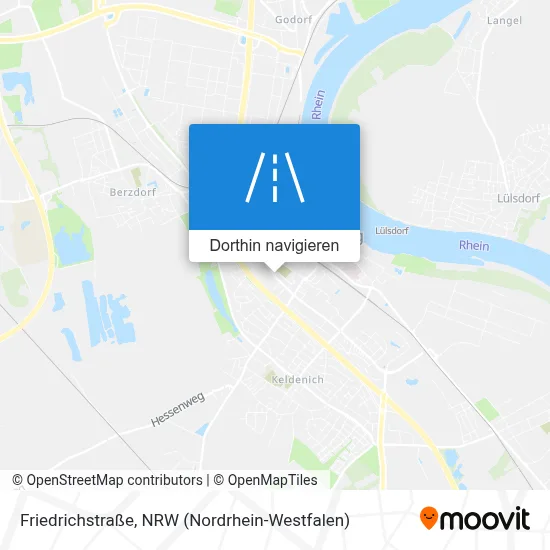 Friedrichstraße Karte