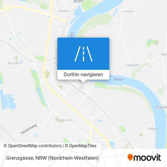 Grenzgasse Karte