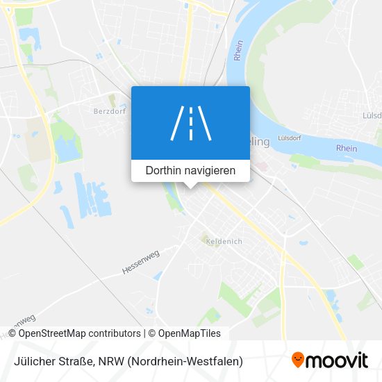 Jülicher Straße Karte