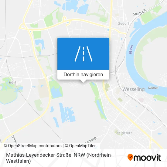 Mathias-Leyendecker-Straße Karte