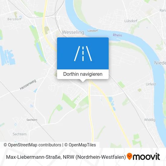 Max-Liebermann-Straße Karte