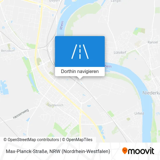 Max-Planck-Straße Karte