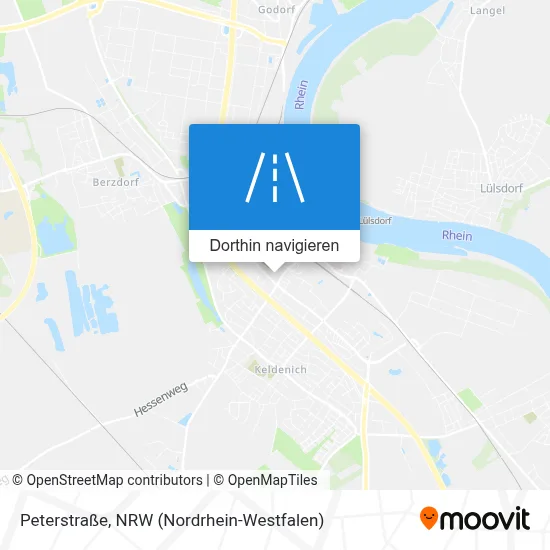 Peterstraße Karte