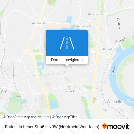 Rodenkirchener Straße Karte