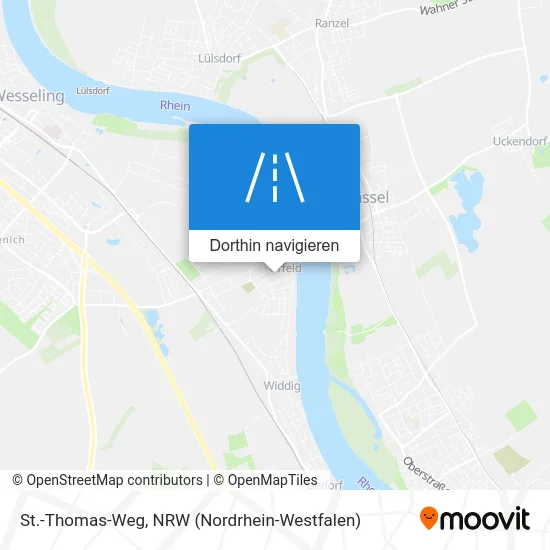 St.-Thomas-Weg Karte