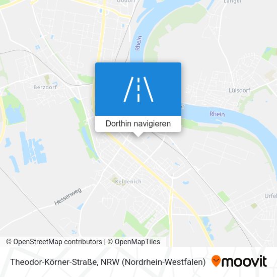 Theodor-Körner-Straße Karte