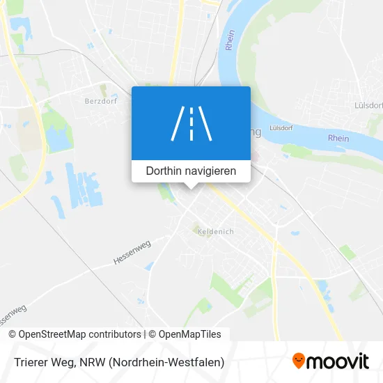 Trierer Weg Karte