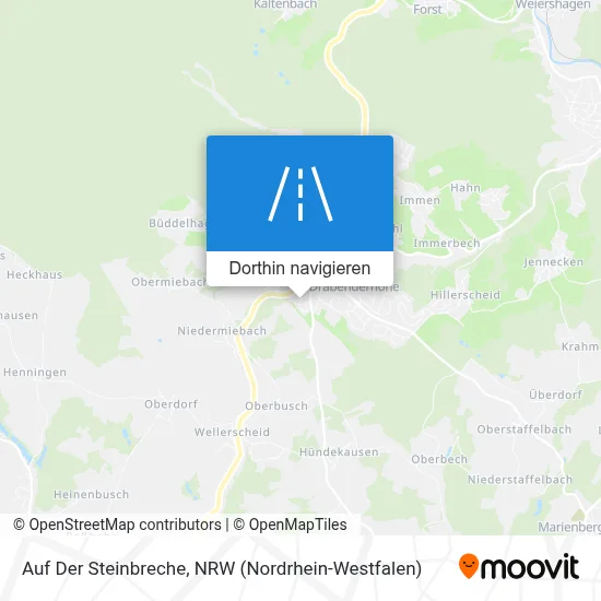 Auf Der Steinbreche Karte