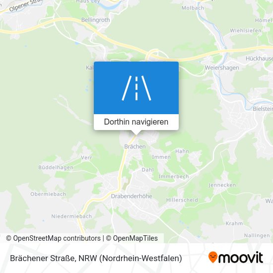 Brächener Straße Karte