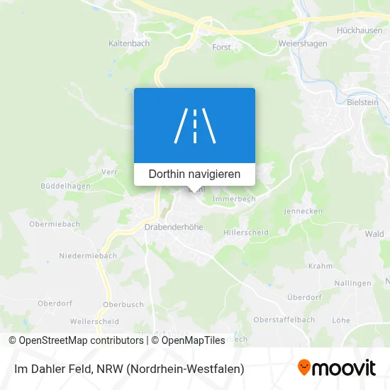 Im Dahler Feld Karte