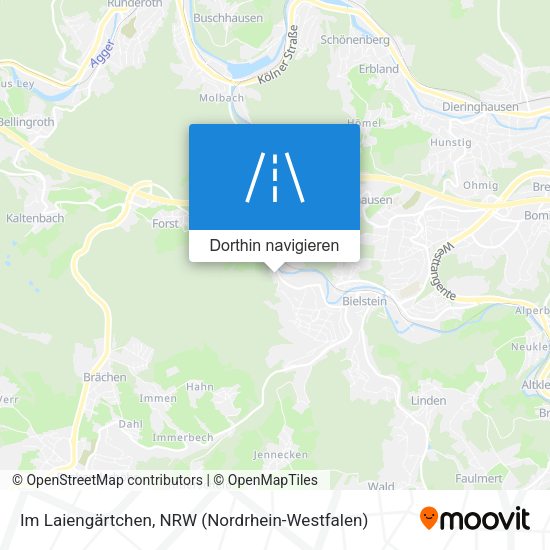 Im Laiengärtchen Karte
