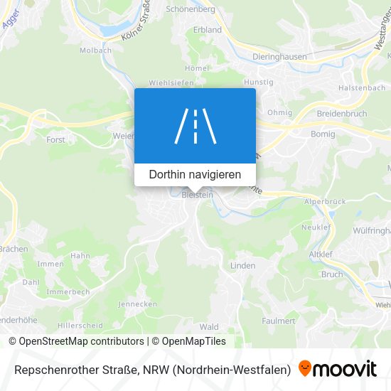 Repschenrother Straße Karte