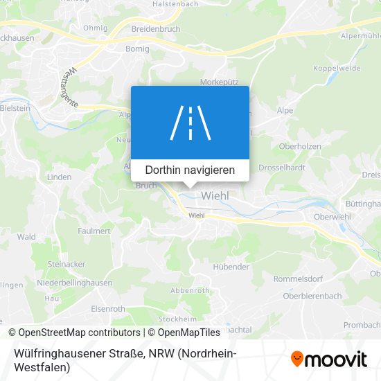 Wülfringhausener Straße Karte