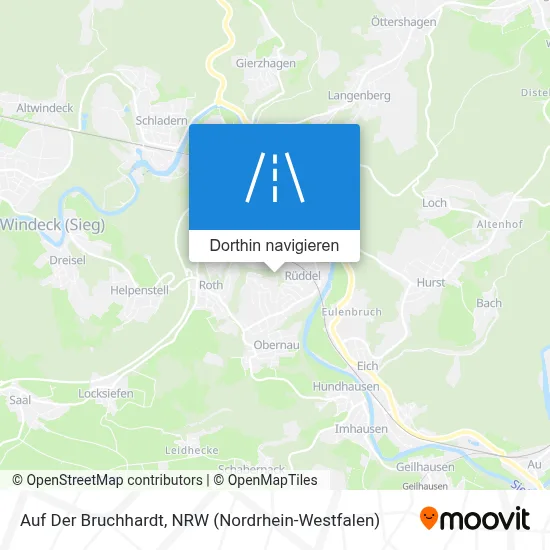 Auf Der Bruchhardt Karte