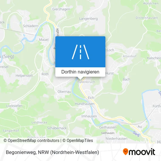 Begonienweg Karte