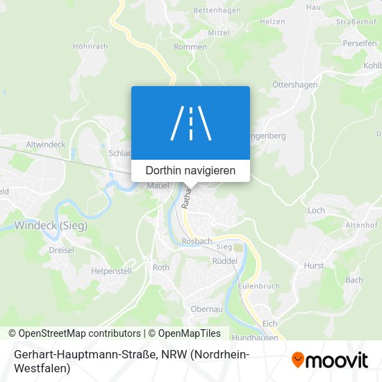 Gerhart-Hauptmann-Straße Karte