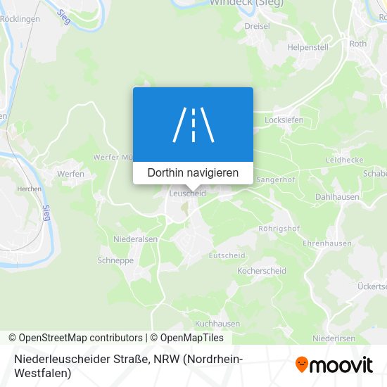 Niederleuscheider Straße Karte