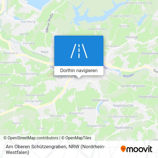 Am Oberen Schützengraben Karte