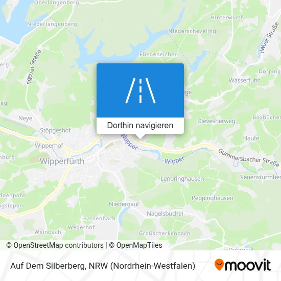 Auf Dem Silberberg Karte