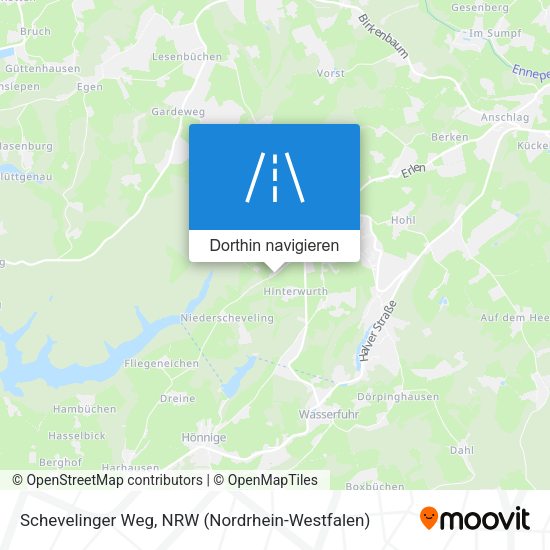 Schevelinger Weg Karte