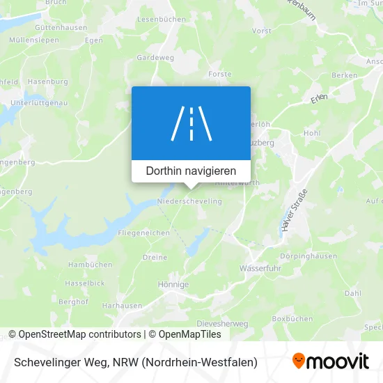 Schevelinger Weg Karte