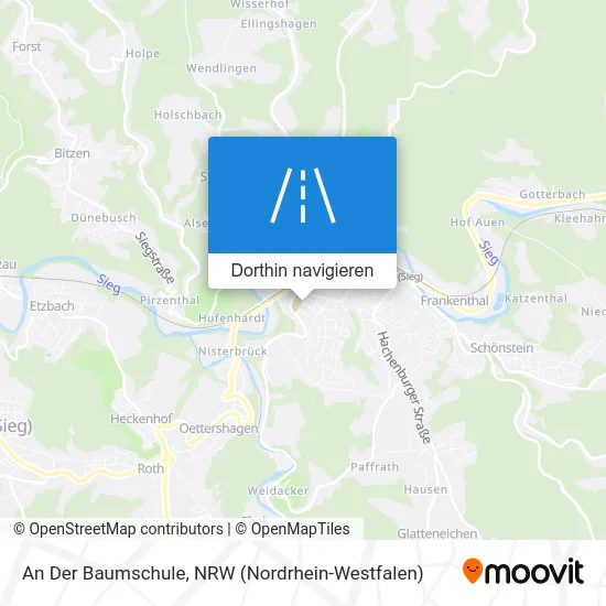 An Der Baumschule Karte