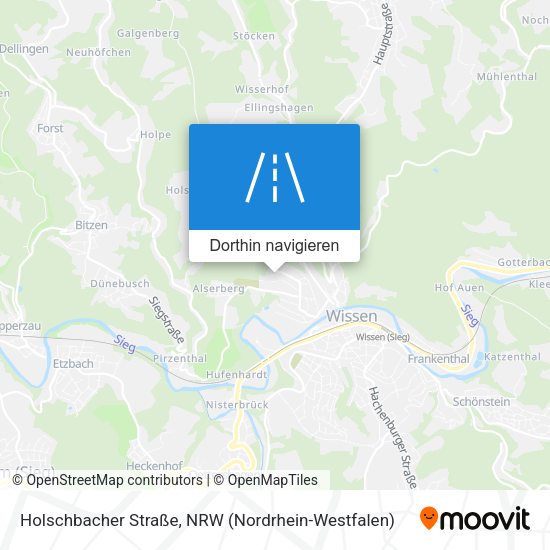 Holschbacher Straße Karte