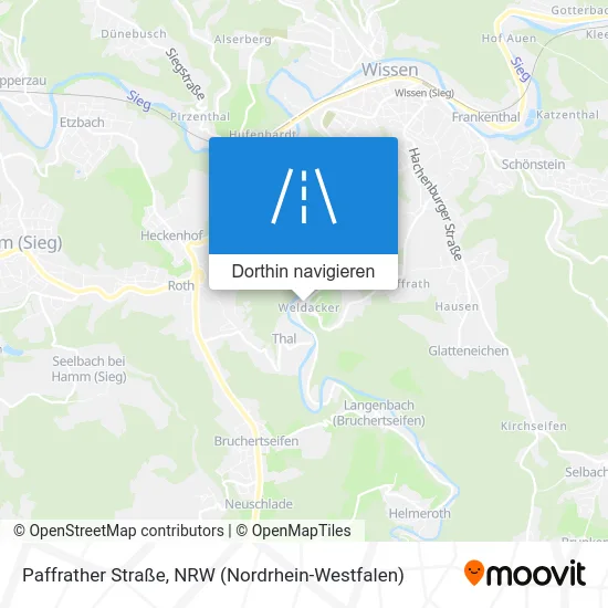 Paffrather Straße Karte